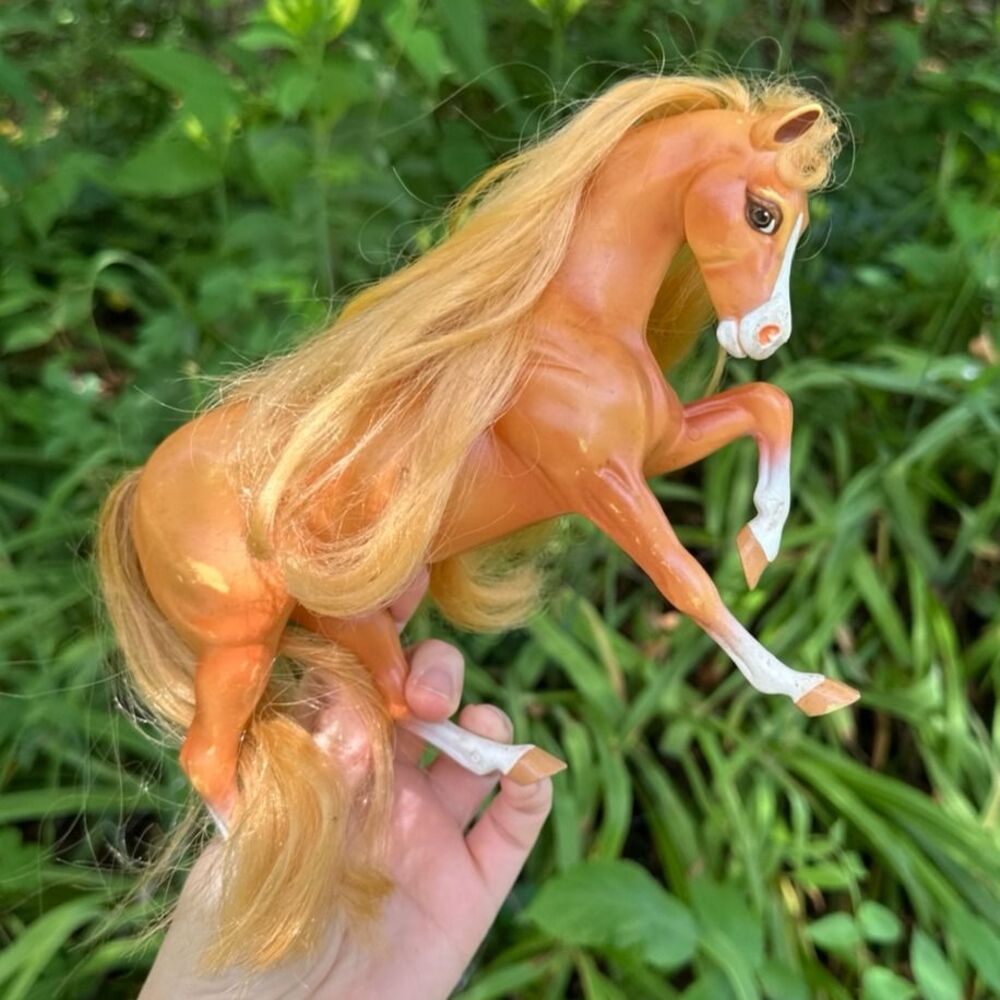 VINTAGE Breyer Reeves Tan Gold Horse Brushable Hair 1995